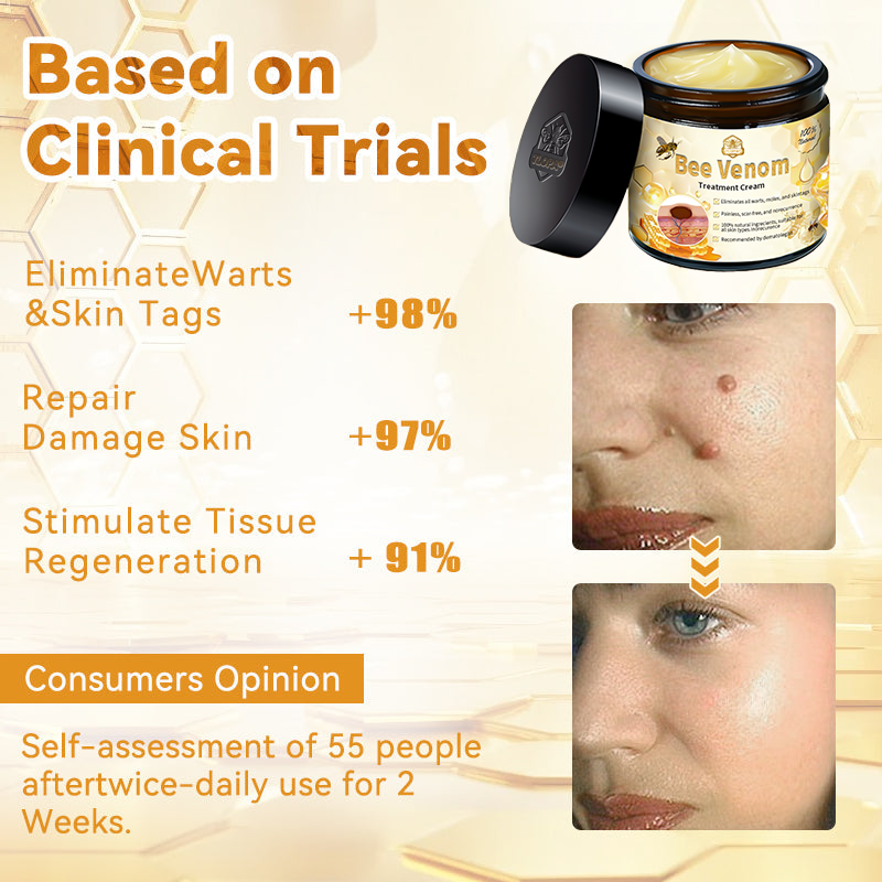 Skin tested certification | ๐๐๐๐๐ผโข Bee Venom Skin Treatment Cream (AAD Recommended) (Up to 70% off)