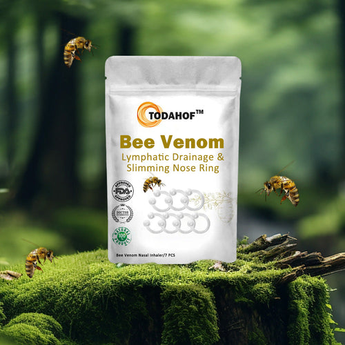 🐝Bee Venom Lymphatic Drainage & Slimming Nose Ring⭐TODAHOF® (for all lymphatic problems and obesity)