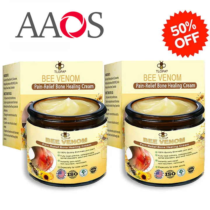 Official Store:TLOPAยฎ Bee-Venom Pain-Relief Bone Healing Cream ๐ฅUSA Osteopathic Medical Association ๏ผAAOS๏ผApproved(Reducing joint swelling, pain, stiffness, redness, warmth, soreness, and joint fatigue)