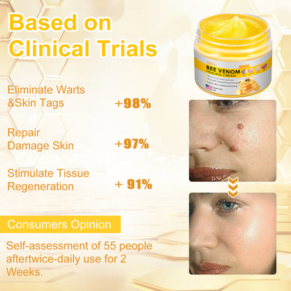 TLOPA® Bee Venom Skin Cream（👨‍⚕AAD Recommended),for Remove Warts, Acne and Scars ✅