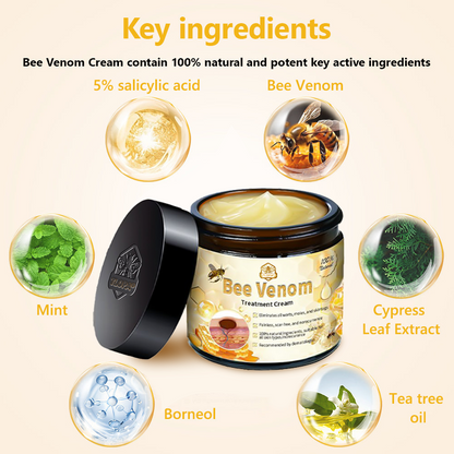 Skin tested certification | 𝙏𝙇𝙊𝙋𝘼™ Bee Venom Skin Treatment Cream (AAD Recommended) (Up to 70% off)
