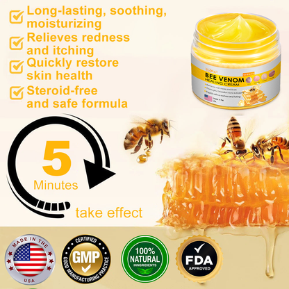 TLOPA® Bee Venom Skin Cream（👨‍⚕AAD Recommended),for Remove Warts, Acne and Scars ✅