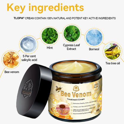 Skin tested certification | 𝙏𝙇𝙊𝙋𝘼™ Bee Venom Skin Treatment Cream (AAD Recommended) (Up to 70% off)