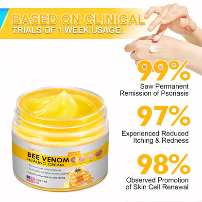 TLOPA® Bee Venom Skin Cream（👨‍⚕AAD Recommended),for Remove Warts, Acne and Scars ✅